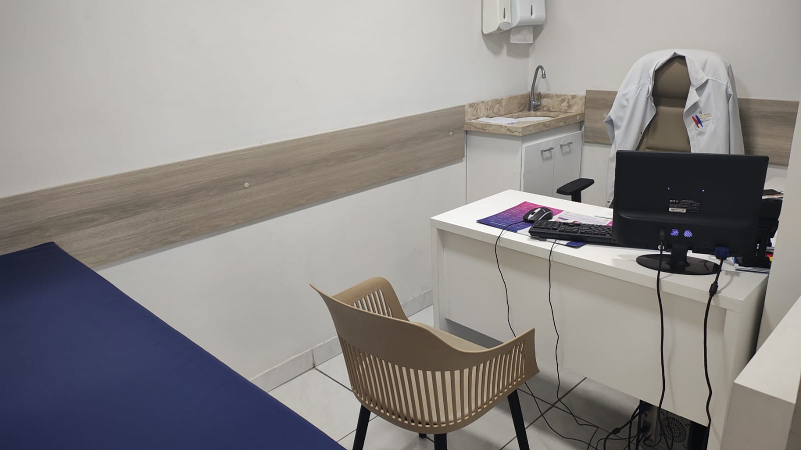 Consultório para atendimento reservado